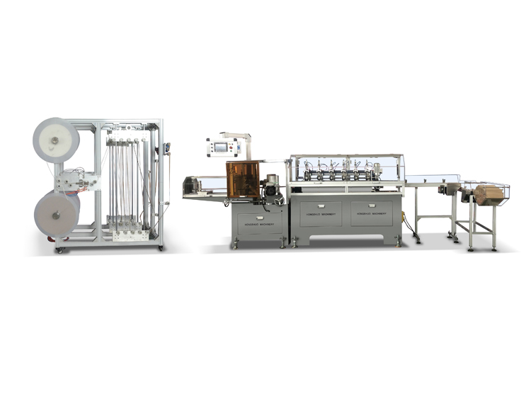 HS-XGJ-W型自動(dòng)無(wú)膠紙吸管機(jī)